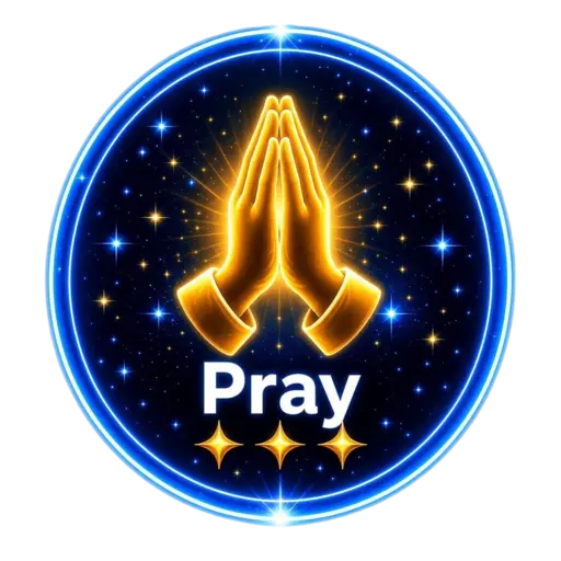 Pray — Send a prayer energy in Super Luck